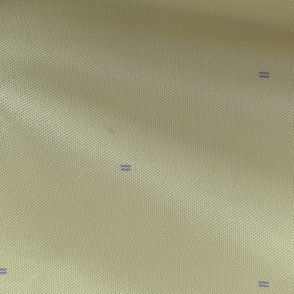 Men's Footjoy Neon Yellow with Silver Arrow Design Golf Polo Size L - Picture 8 of 9